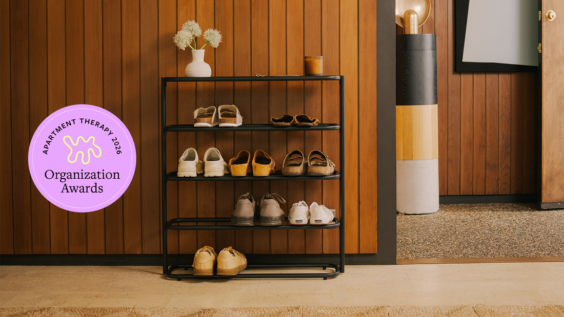 Obround Shoe Rack Named Best Shoe Rack by Apartment Therapy's Organization Awards