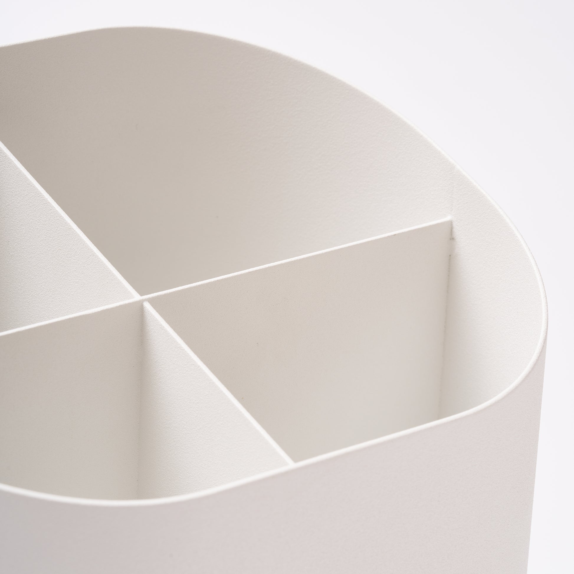 Close-up of Sloped Utensil Holder