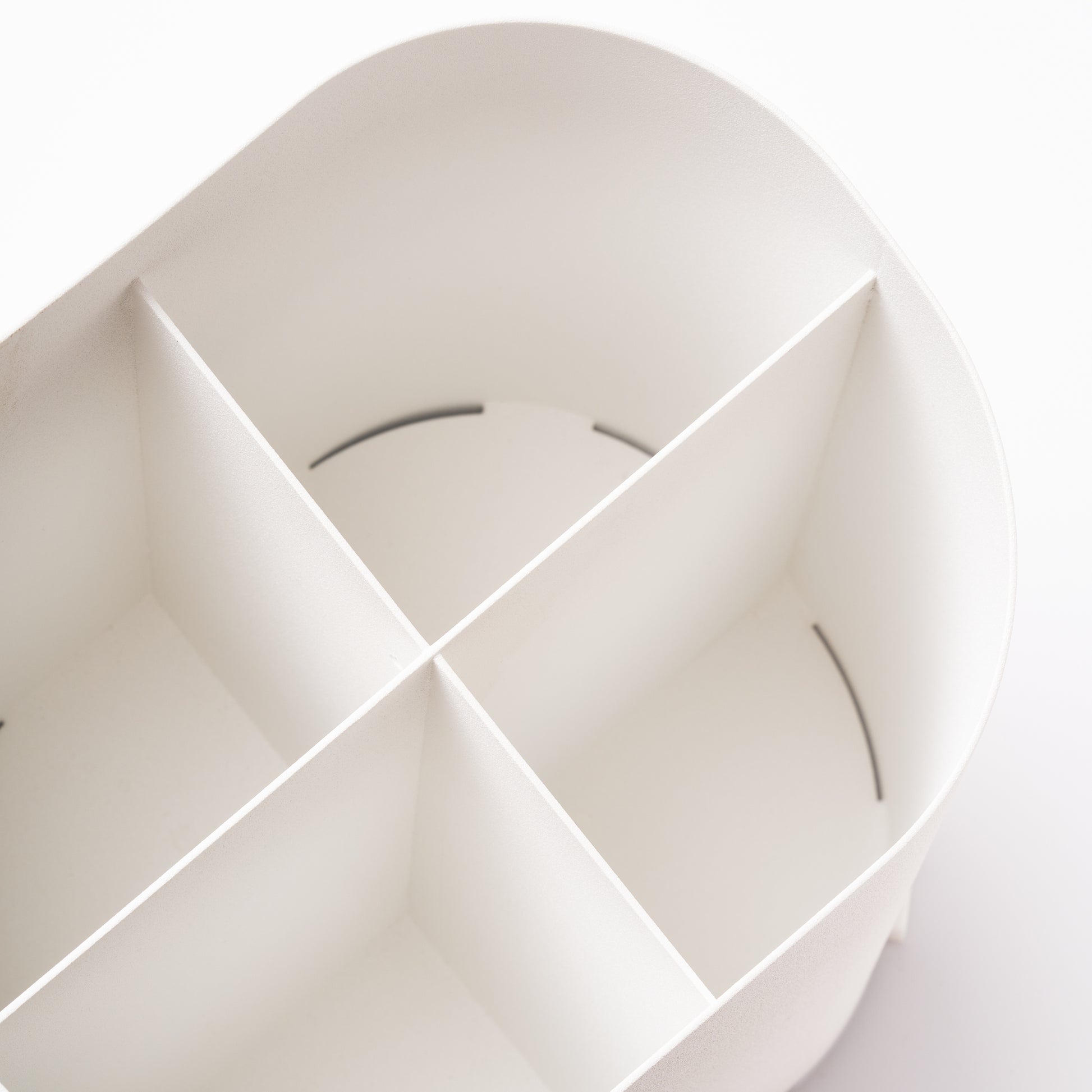 Close-up of Sloped Utensil Holder showing the bottom