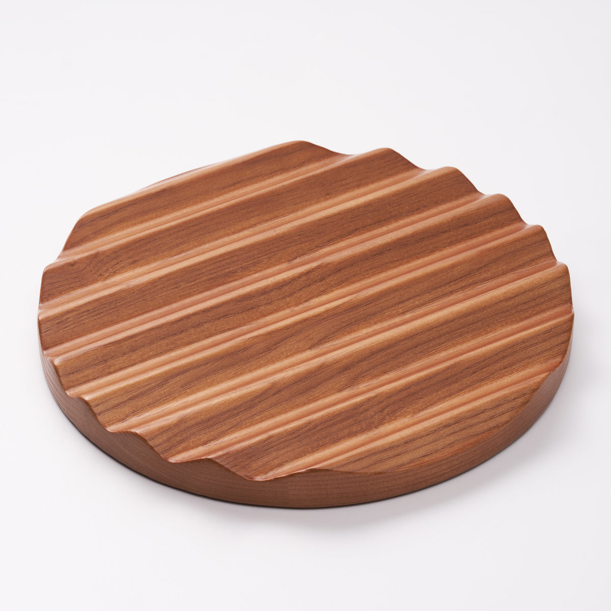 Wave Magnetic Trivet - Wood